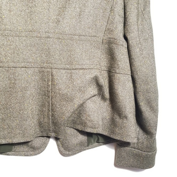 NWT Talbots Grace Fit Tweed Buttoned Blazer Jacket - Picture 8 of 8